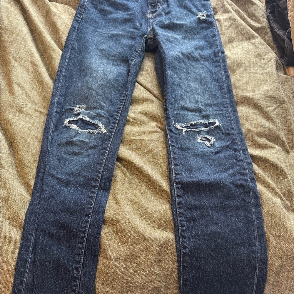 Old Navy Kids Blue Distressed Jeans